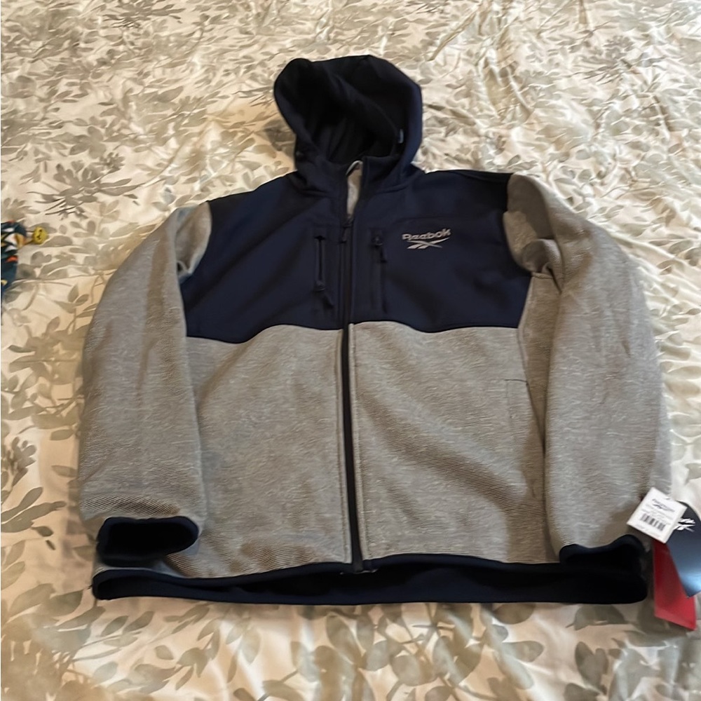NWT Reebok mens fitness jacket active jackets size medium
